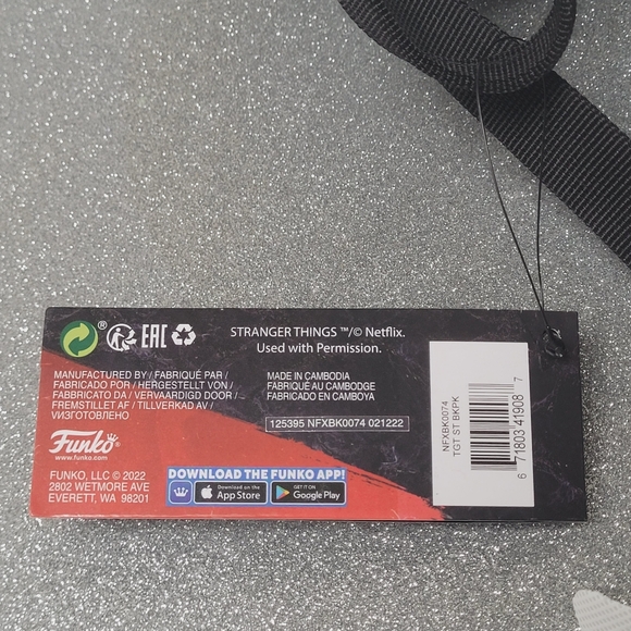 Funko Stranger Things Mini Backpack Demogorgon Surfer 2022 Netflix Season 2 New - Picture 9 of 10